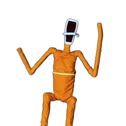 robot, staff, creature, animal transparent PNG cut-out