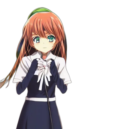 staff, anime, pixel art, cartoon transparent PNG cut-out