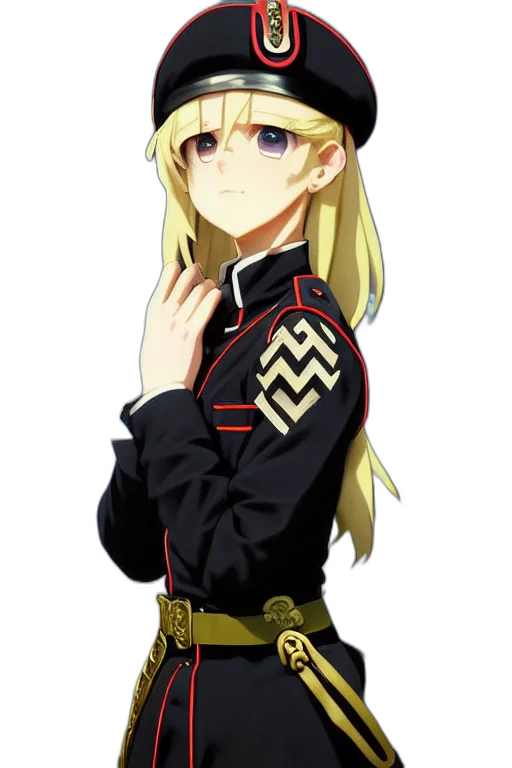 hat, staff, jacket, crown, anime, pixel art, cartoon, concept art transparent PNG cut-out