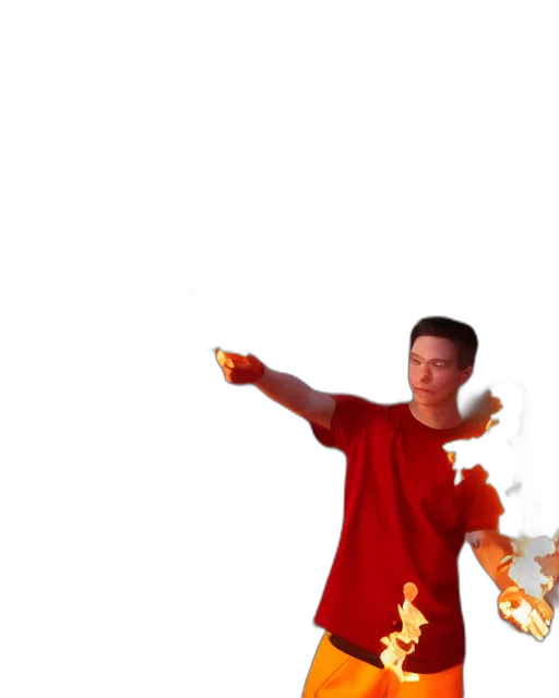 weapon, food, staff, dragon, 3d render, concept art, fire, outer space transparent PNG cut-out