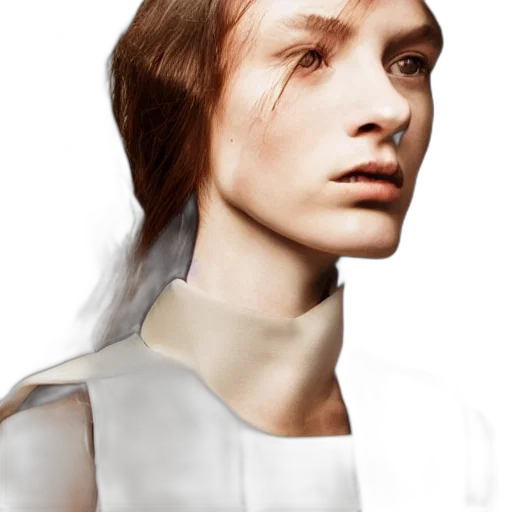 face, hair, robot, jewelry transparent PNG cut-out