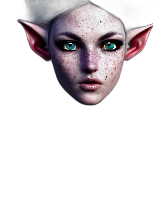 face, mask, creature, robot, 3d render, concept art, fantasy art, photorealistic transparent PNG cut-out