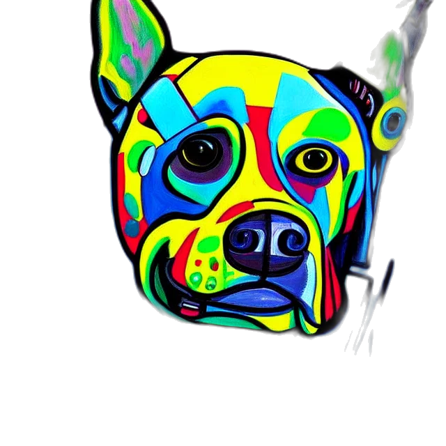 animal, staff, face, mask, cartoon, photorealistic, pixel art, watercolor transparent PNG cut-out