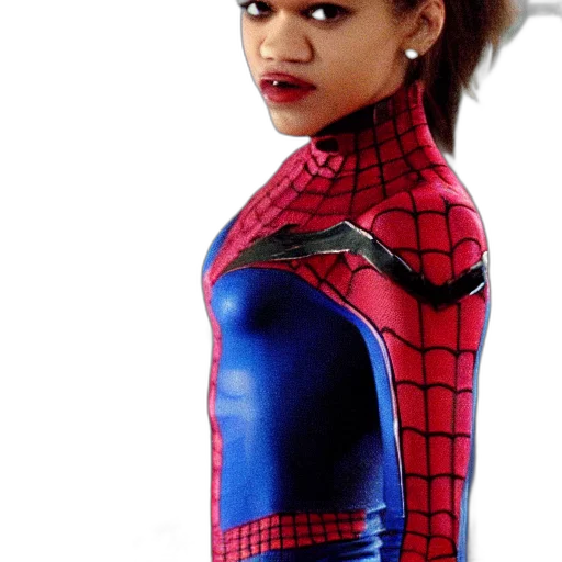face, comic book art, concept art, 3d render transparent PNG cut-out