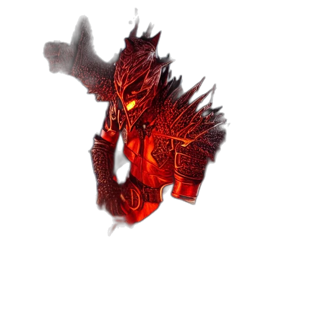 dragon, creature, mask, weapon, concept art, fantasy art, pixel art, 3d render transparent PNG cut-out