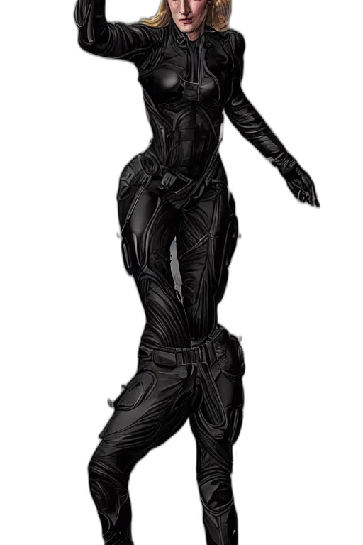 dress, robot, jacket, concept art transparent PNG cut-out
