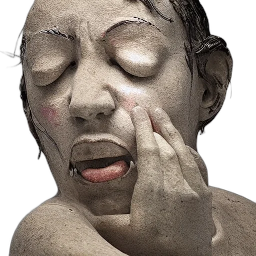 mask, face, creature, jewelry, photorealistic, 3d render, concept art, sculpture transparent PNG cut-out