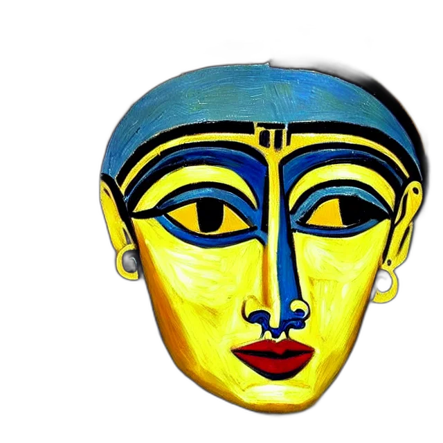 mask, face, jewelry, crown transparent PNG cut-out