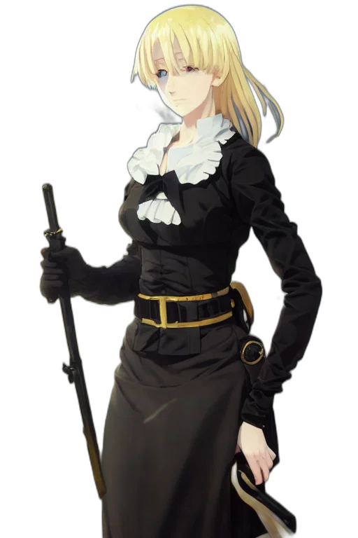 staff, sword, weapon, dress transparent PNG cut-out
