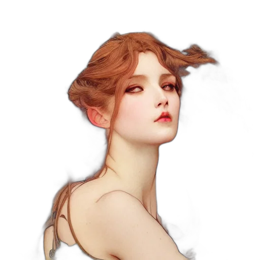 crown, dress, face, hair transparent PNG cut-out