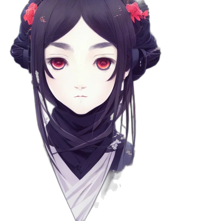 mask, staff, face, flower transparent PNG cut-out