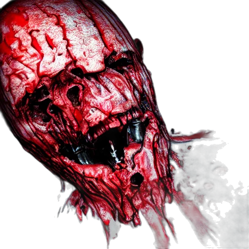 face, mask, creature, concept art transparent PNG cut-out