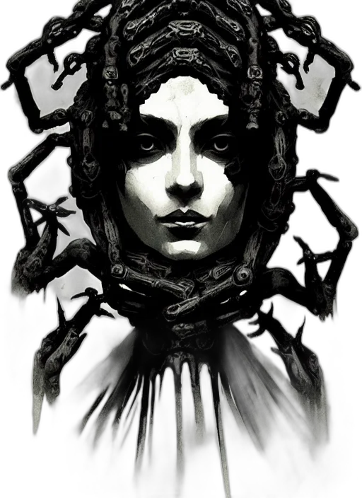 crown, mask, face, robot, concept art, fantasy art, comic book art, pixel art transparent PNG cut-out