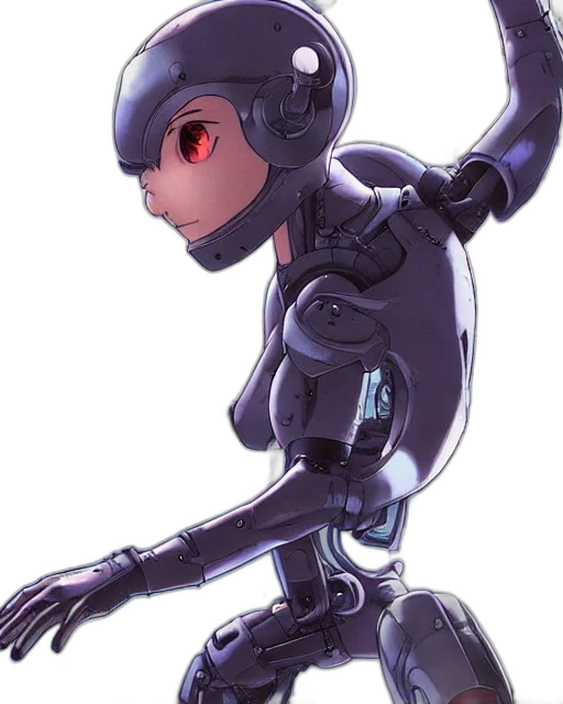 robot, weapon, concept art, 3d render, cyberpunk, pixel art, character, concept transparent PNG cut-out