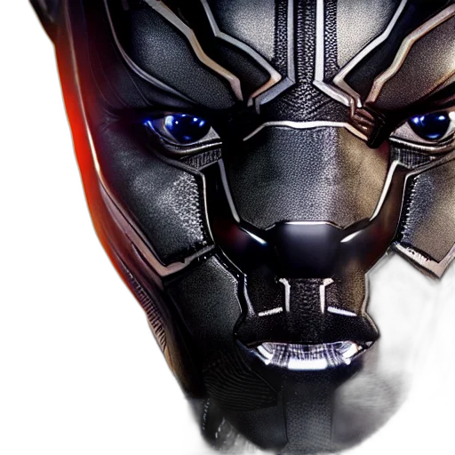 mask, robot, face, 3d render, concept art, comic book art, unreal, engine transparent PNG cut-out