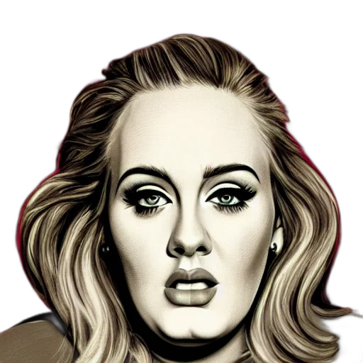 face, cartoon, photorealistic, comic book art transparent PNG cut-out