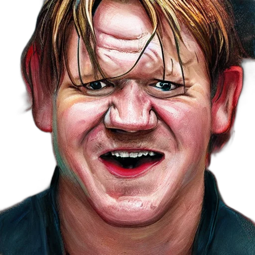 face, mask, creature, photorealistic, oil painting, comic book art, cartoon, portrait transparent PNG cut-out
