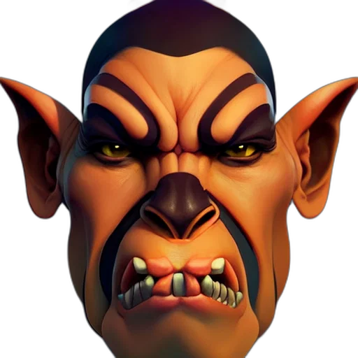 face, mask, staff, 3d render, concept art, photorealistic, fantasy art, icon transparent PNG cut-out