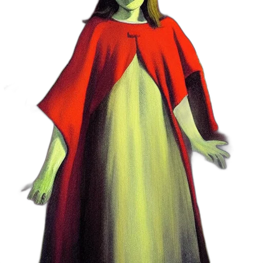 dress, staff, mask, creature transparent PNG cut-out