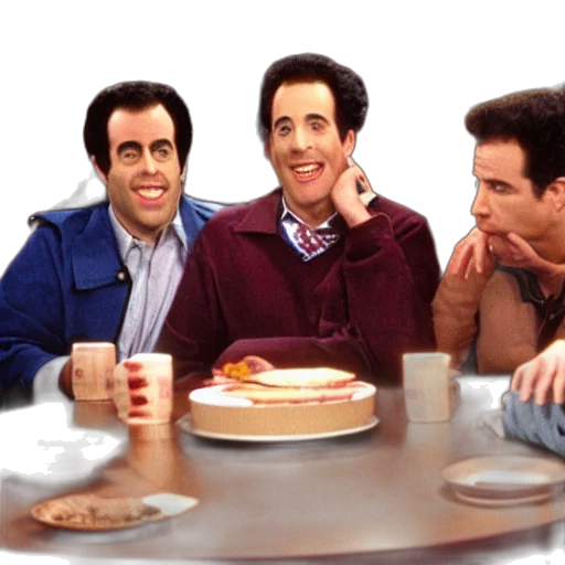 food, furniture, face, jacket, fire, seinfeld, black, lodge transparent PNG cut-out