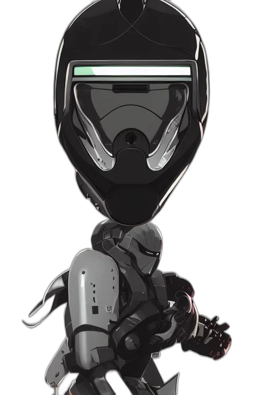robot, mask, staff, face transparent PNG cut-out