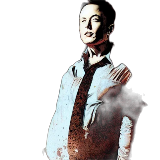 jacket, staff, concept art, photorealistic transparent PNG cut-out