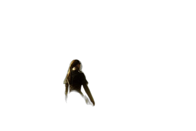hair, creature, animal, dress, 3d render, concept art, photorealistic, pixel art transparent PNG cut-out