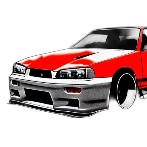 car, weapon, photorealistic, anime transparent PNG cut-out