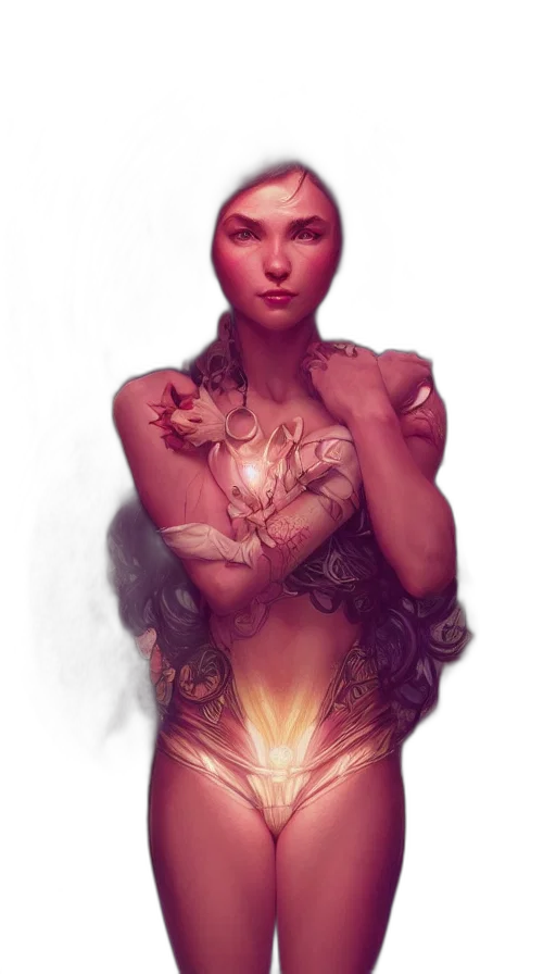 jewelry, dress, fantasy art, concept art transparent PNG cut-out