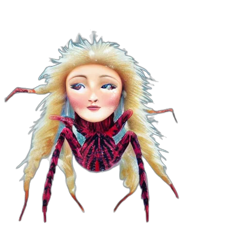 hair, concept art, fantasy art, 3d render, cartoon, big, large, hairy transparent PNG cut-out