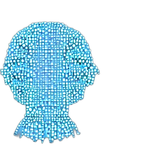 face, mask, crown, robot transparent PNG cut-out