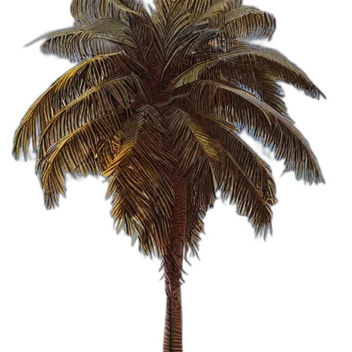 tree, hat, umbrella, staff transparent PNG cut-out