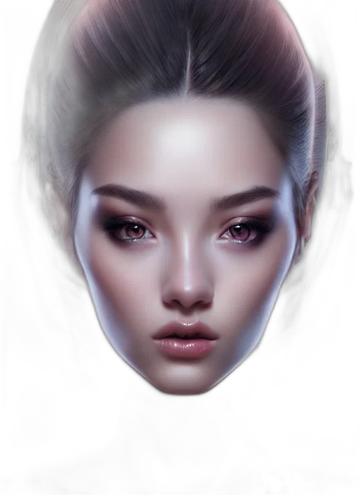 face, mask, crown, hair transparent PNG cut-out