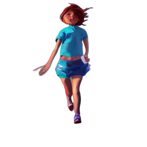 dress, jacket, staff, creature, concept art, 3d render, pixel art, fantasy art transparent PNG cut-out