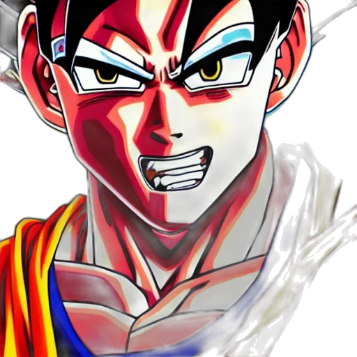 face, mask, anime, comic book art transparent PNG cut-out
