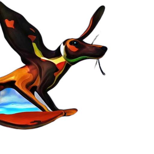 dragon, animal, creature, shoes, concept art, 3d render, fantasy art, watercolor transparent PNG cut-out