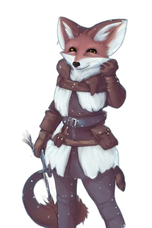 staff, jacket, animal, creature, fantasy art, concept art, watercolor, pixel art transparent PNG cut-out