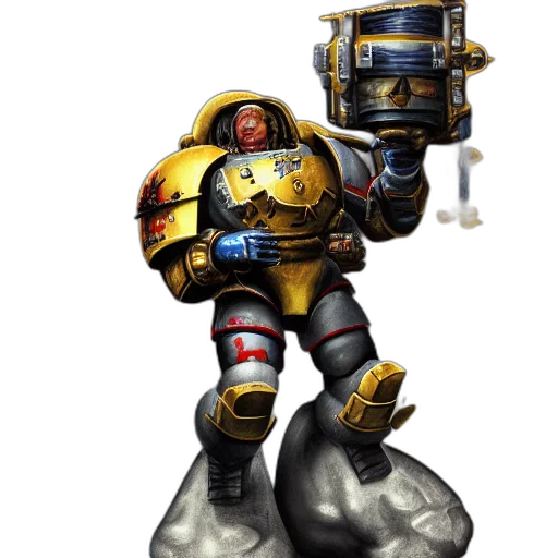 robot, weapon, staff, concept art transparent PNG cut-out