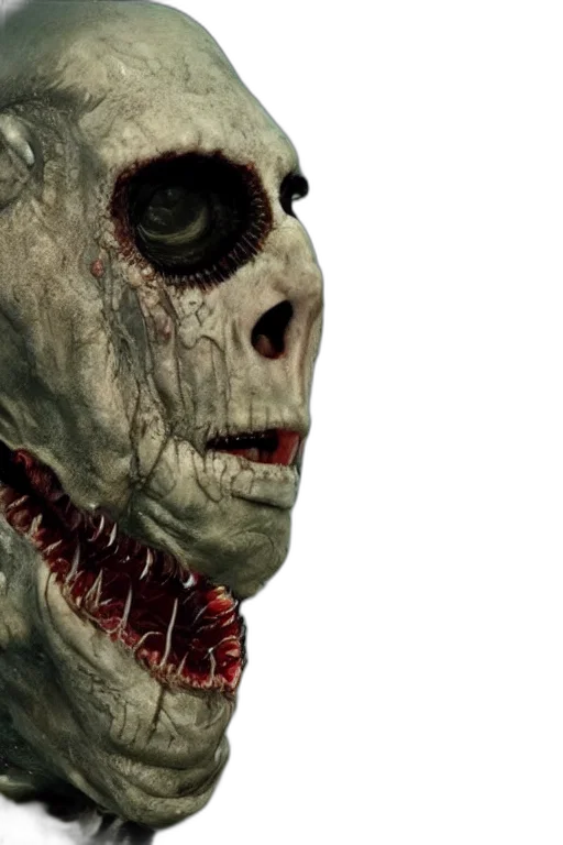 mask, face, creature, 3d render transparent PNG cut-out