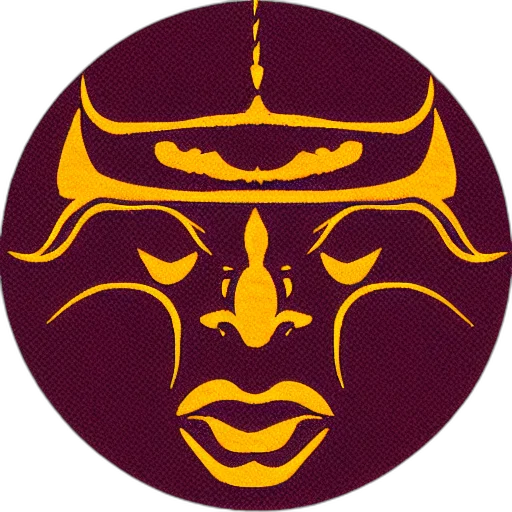 mask, face, staff, crown transparent PNG cut-out