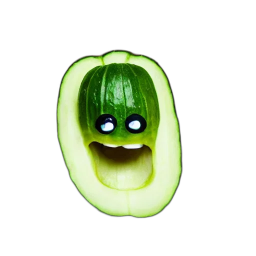food, face, mask, creature, photorealistic, 3d render, pixel art, concept art transparent PNG cut-out