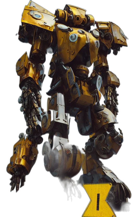 robot, weapon, staff, animal transparent PNG cut-out