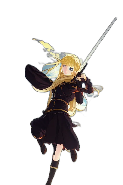 sword, staff, weapon, dragon transparent PNG cut-out