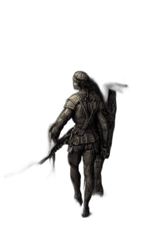 sword, staff, weapon, creature, concept art, fantasy art, pixel art, photorealistic transparent PNG cut-out