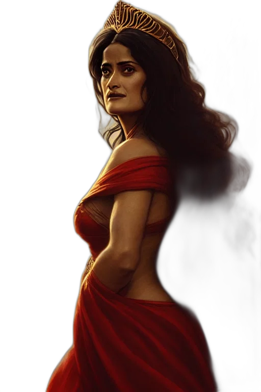 dress, comic book art, concept art, fantasy art transparent PNG cut-out