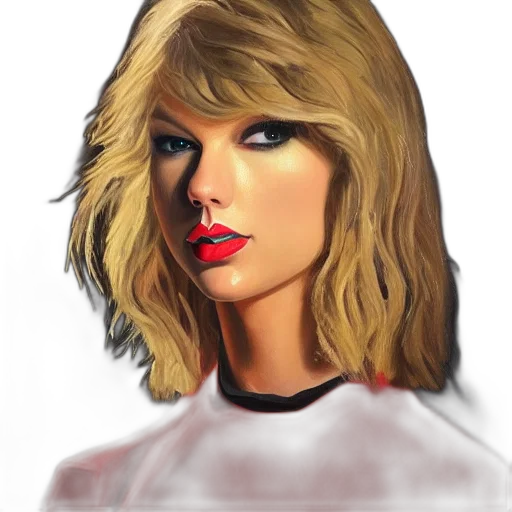 face, photorealistic, cartoon, 3d render transparent PNG cut-out