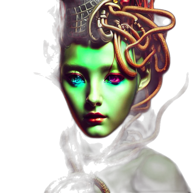 crown, face, mask, hair transparent PNG cut-out