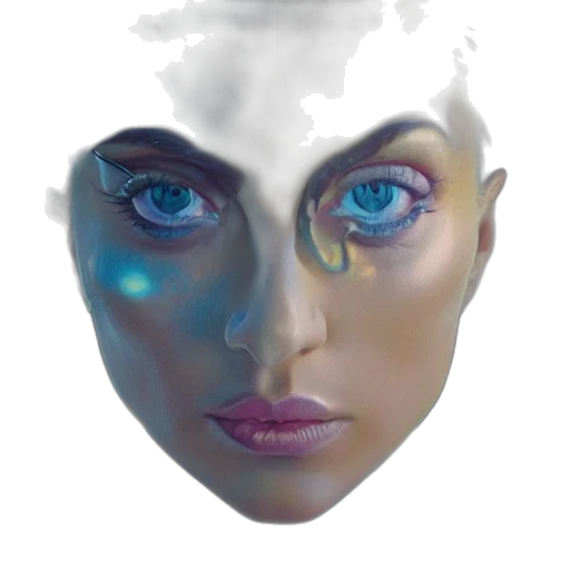 face, mask, robot, jewelry transparent PNG cut-out