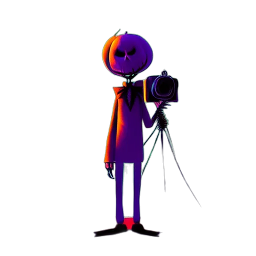 staff, robot, creature, animal, concept art, 3d render, cartoon, pixel art transparent PNG cut-out