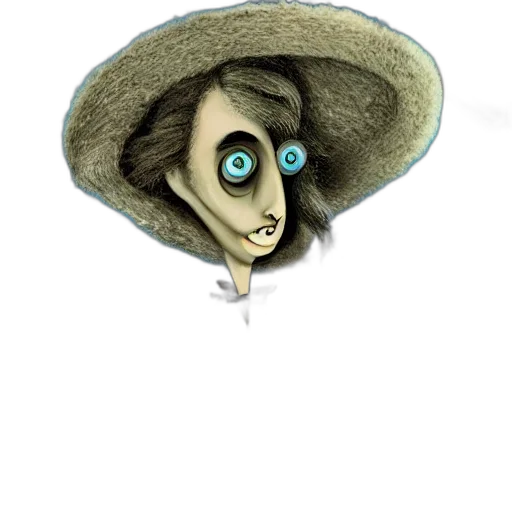 hat, mask, creature, face transparent PNG cut-out